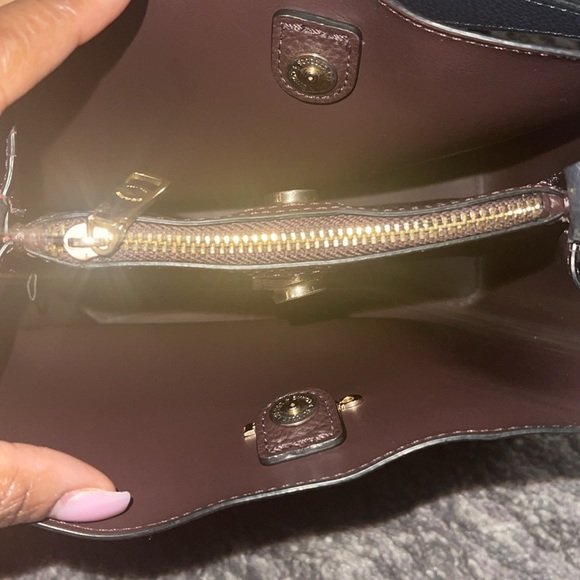 Navy blue Coach Willow crossbody/shoulder bag - Picture 3 of 14